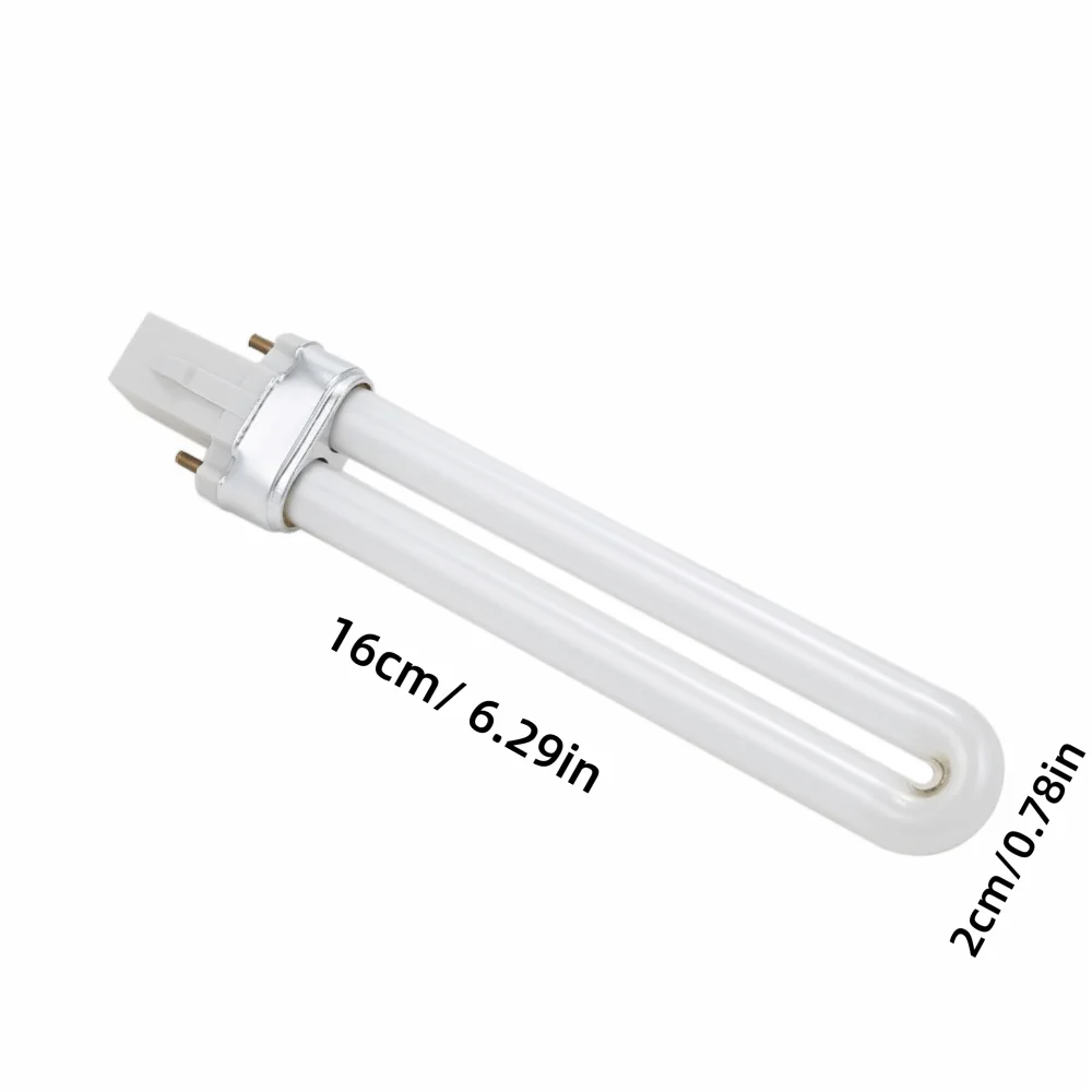 4-Pack 9W UV LED Nail Lamp Replacement Tubes 365nm+405nm Nail Lamp Replacement Tube QXL