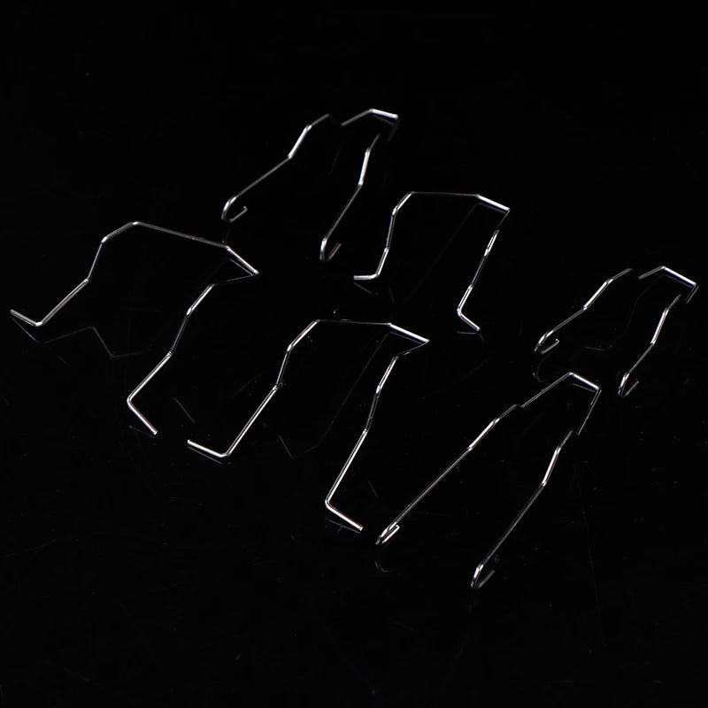 6-Pack H1 H3 H4 H7 Headlight Bulb Retainer Spring Clips – Steel Headlight Retainer Clips QXL