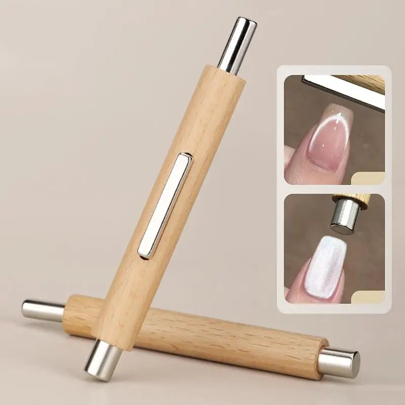 3-in-1 Cat Eye Nail Magnet Stick | Magnetic Manicure Wand Nail Art Magnet QXL