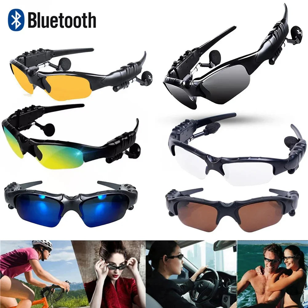 Fanmuran Bluetooth 5.0 Polarized Sunglasses Open-Ear Headphones Bluetooth Audio Sunglasses QXL