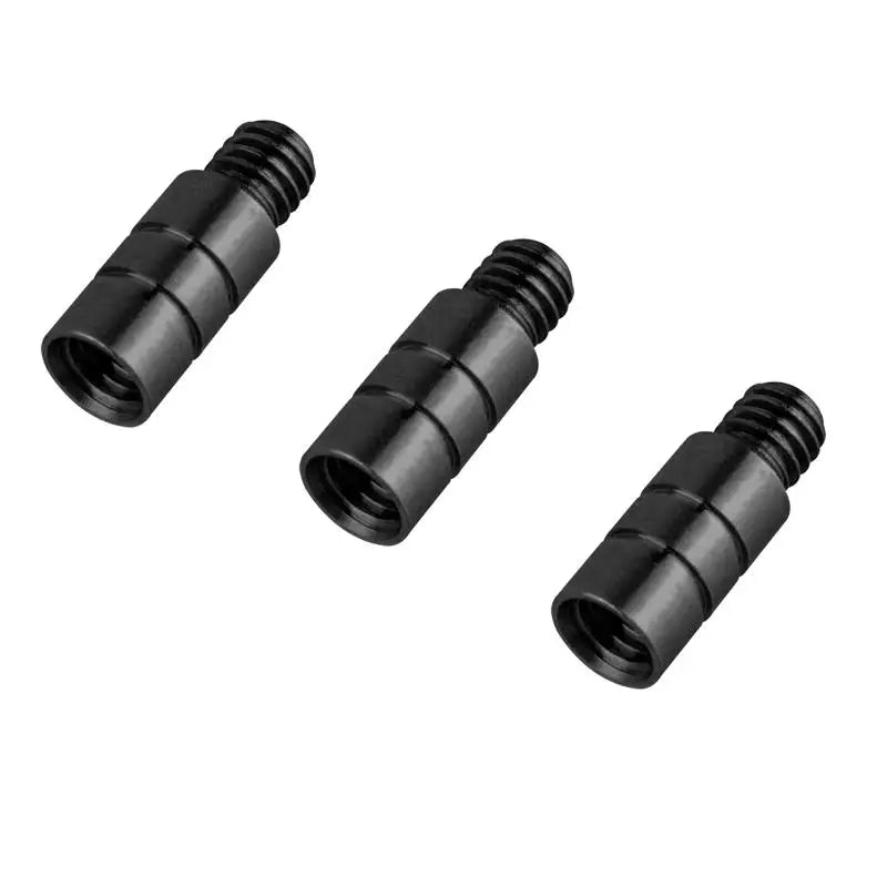 3-Pack Brass 2g Dart Shaft Weight Accentuators | 2BA Fit Dart Shaft Weights QXL Black