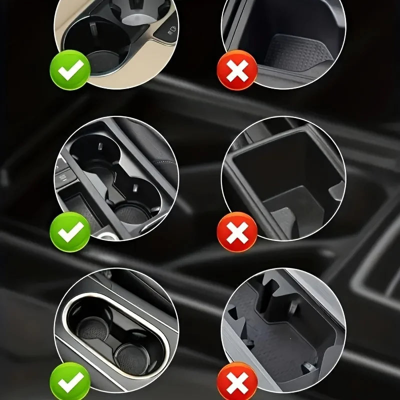 Car Cup Holder Expander | Dual, Phone & Aromatherapy Organizer Car Cup Holder Expander QXL