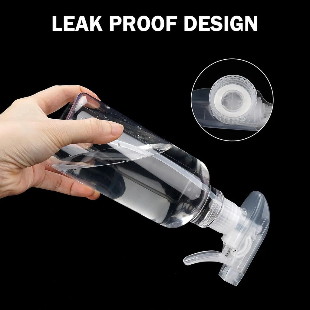 2-Pack Empty Spray Bottles 500ml | Mist & Stream Nozzle Refillable Spray Bottle QXL