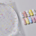 5D Starry Sky Nail Stickers | Hollow Star Moon Decals DIY Nail Art Stickers QXL 1pcs to2775