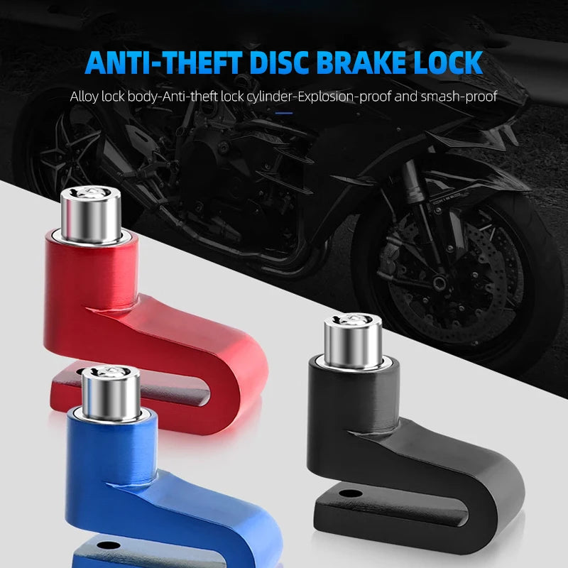 Motorcycle Disc Brake Lock – Anti-Theft Security for Bikes Disc Brake Lock QXL