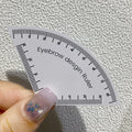 Eyebrow Mapping Ruler | Microblading Shaping Stencil Tool Eyebrow Mapping Tool QXL 2PCS