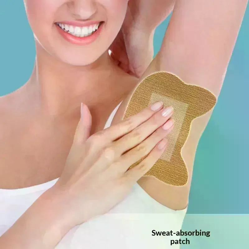 Underarm Sweat Pads Skin-Tone Odor Control 5/10 Pack Underarm Sweat Pads QXL
