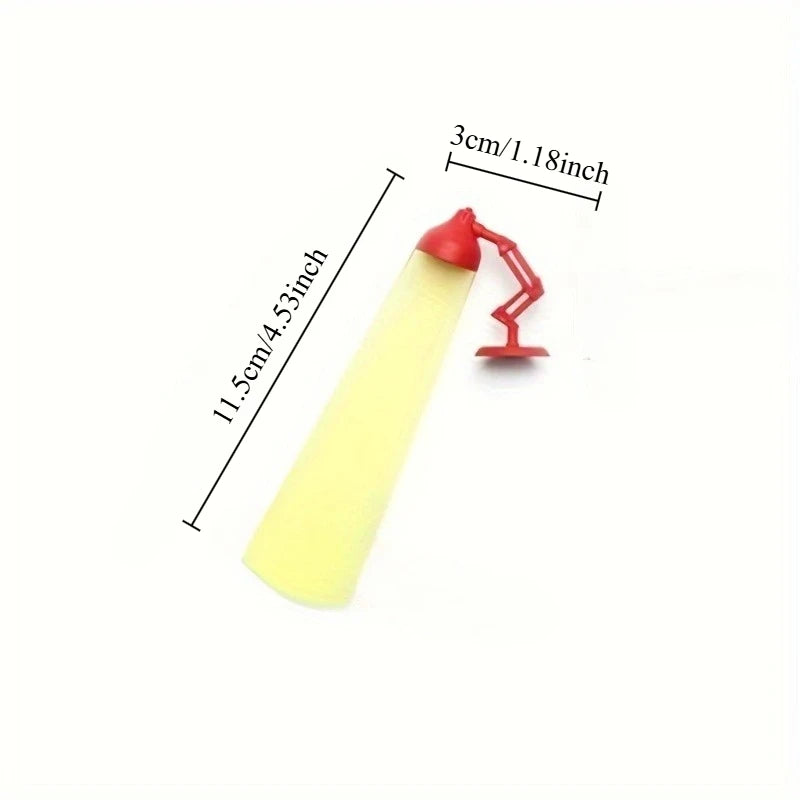 Cartoon Desk Lamp Bookmark | Novelty Office Stationery Novelty Bookmark QXL