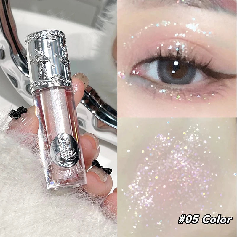 ART VALUE Glitter Liquid Eyeshadow Shimmer Highlighter Liquid Eyeshadow QXL 05