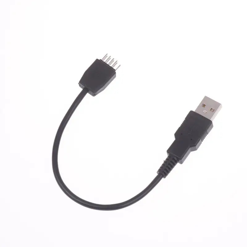 USB-A to 9-Pin Motherboard Header Cable | Internal DIY PC Motherboard Header Cable QXL