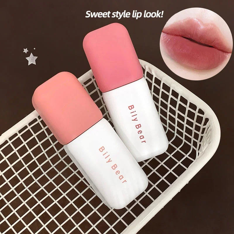 Soft-Focus Matte Lip Mud | Long-Lasting High Pigment Glaze Matte Lip Glaze QXL