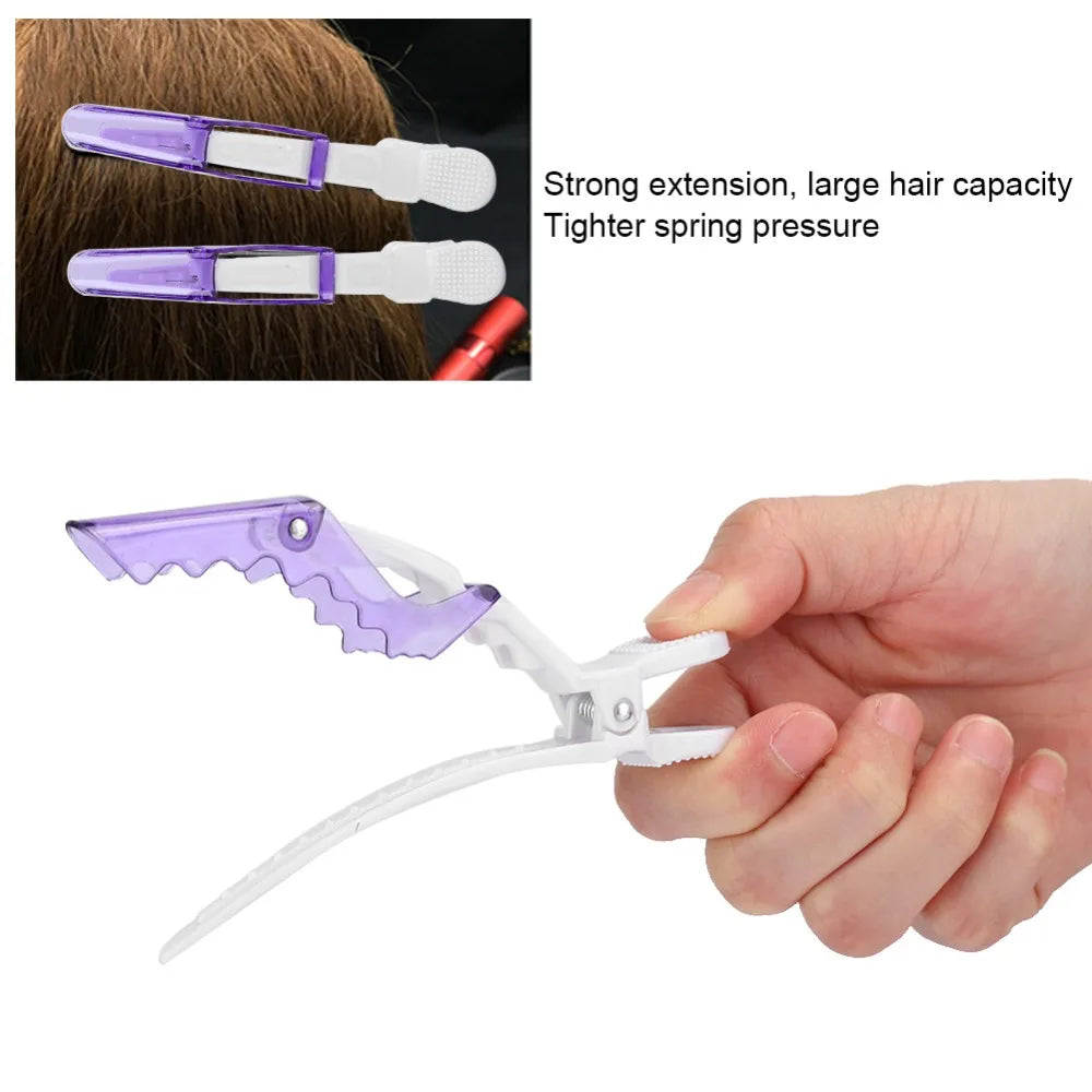 10-Pack Large Duckbill Hair Clips | ABS Salon Sectioning Clips Hair Sectioning Clips QXL
