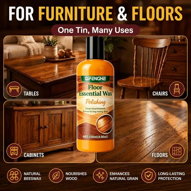 Multipurpose Wooden Floor Wax | Glossy Finish & Protection Wooden Floor Wax QXL