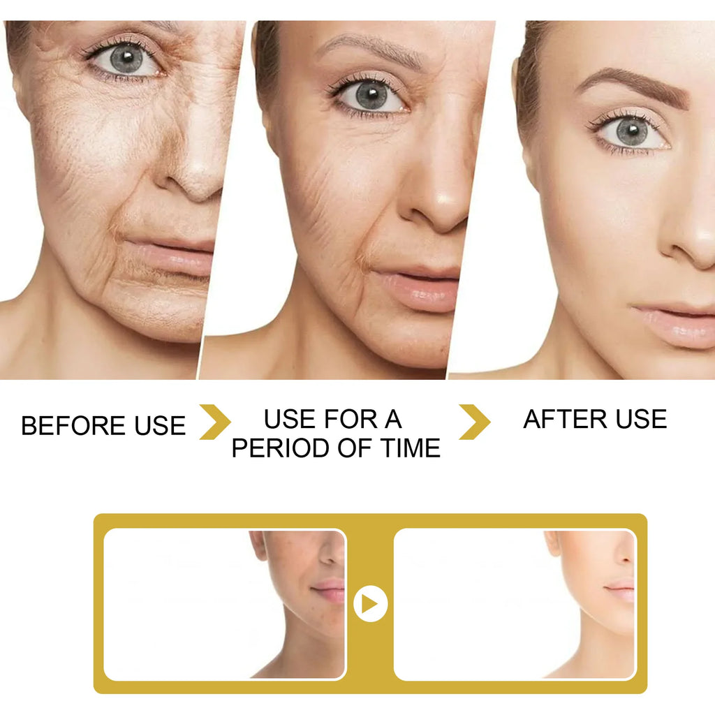 24K Gold Face Serum | Firming, Brightening & Anti-Aging Cream Gold Face Serum QXL