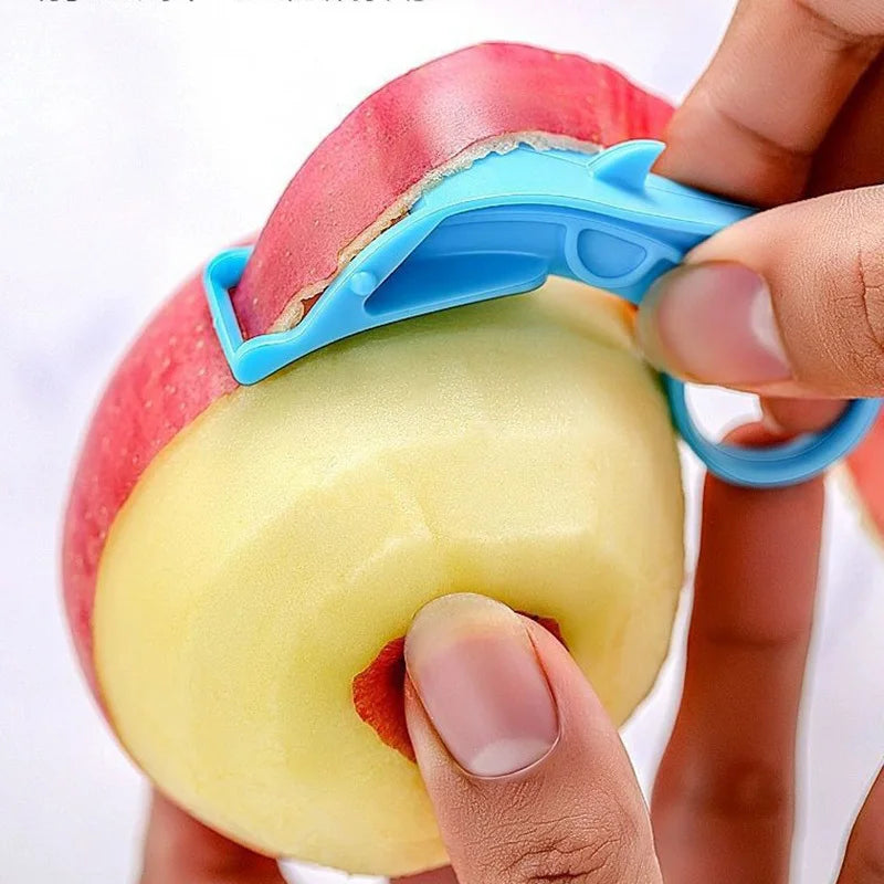 Stainless Steel Ring Finger Peeler | Fruit & Vegetable Tool Vegetable Peeler QXL