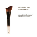 Angled Contour Brush – Blush, Bronzer & Sculpt Makeup Tool Contour Makeup Brush QXL D67 Sofa Contour Bru