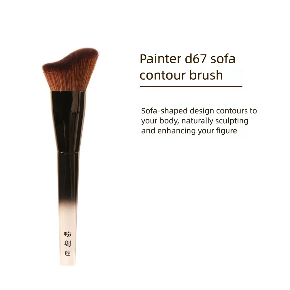Angled Contour Brush – Blush, Bronzer & Sculpt Makeup Tool Contour Makeup Brush QXL D67 Sofa Contour Bru