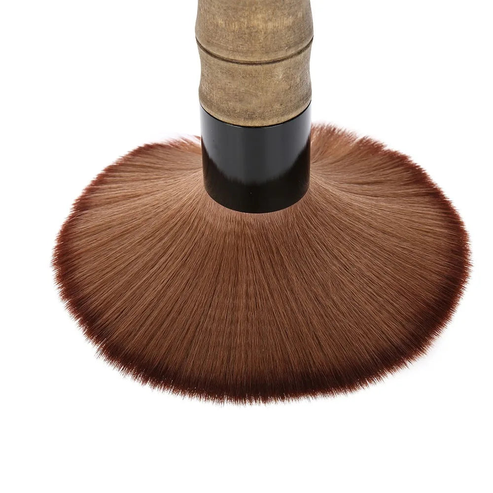 Professional Neck Duster Brush | Wooden Handle Hair Salon Neck Duster Brush QXL