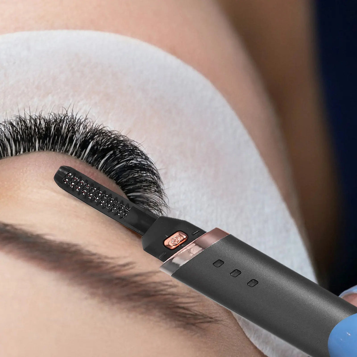 Rechargeable Heated Electric Eyelash Curler | Temp Control Heated Eyelash Curler QXL