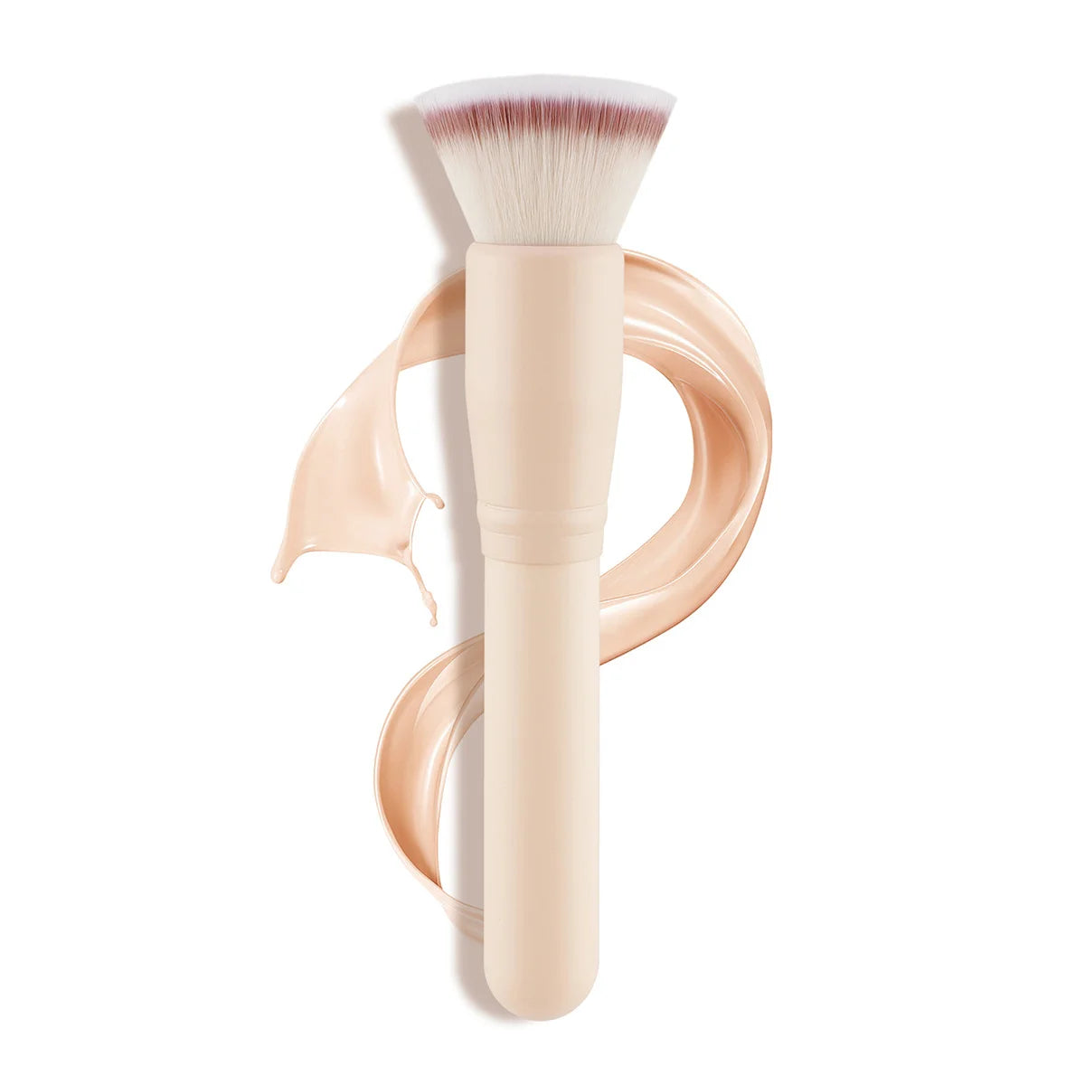 Flat Top Foundation & Powder Makeup Brush | Blending Tool Makeup Brush QXL