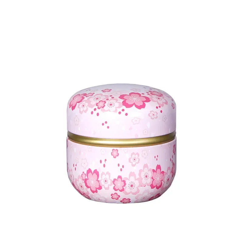 Soft Body Powder Puff Kit & Refillable Tinplate Container Powder Puff Kit QXL