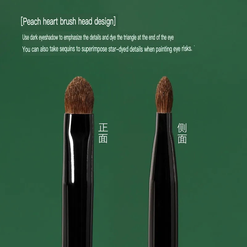 M66 Heart Eyeshadow Brush – Super Soft Wool Fiber Detail Eyeshadow Detail Brush QXL