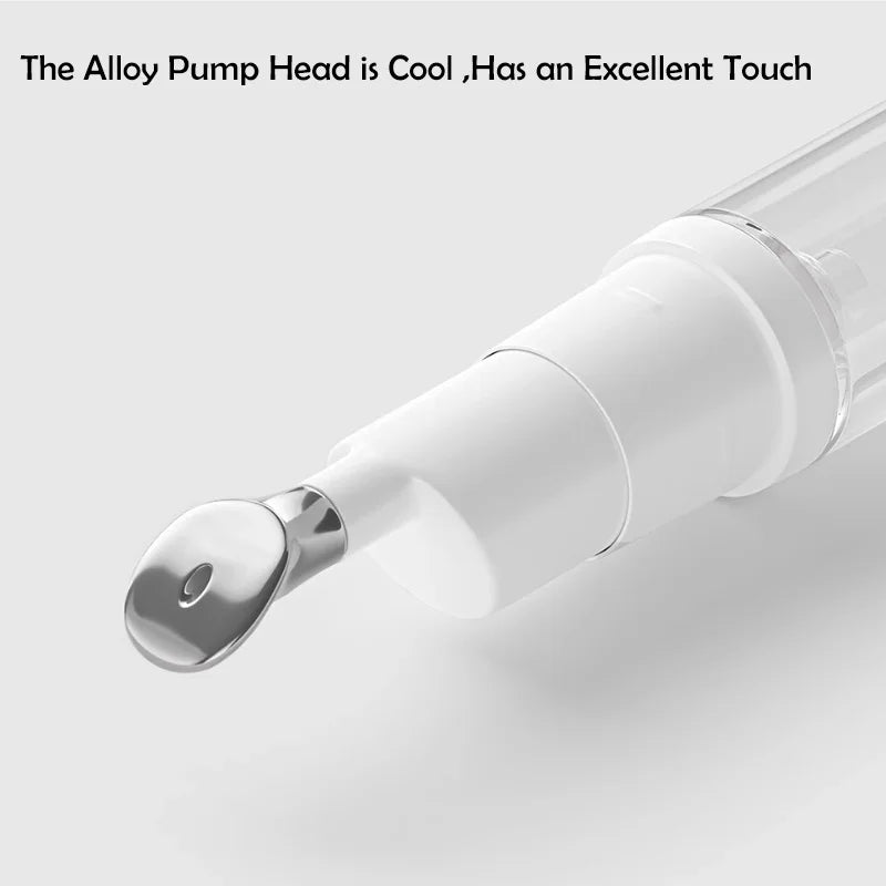 Airless Pump Bottles 5/10/15ml | Travel Refillable Skincare Refillable Pump Bottle QXL