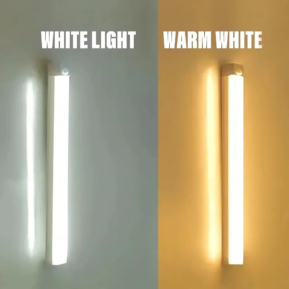 Wireless LED Motion Sensor Night Light Bar 50cm Rechargeable Motion Sensor Night Light QXL