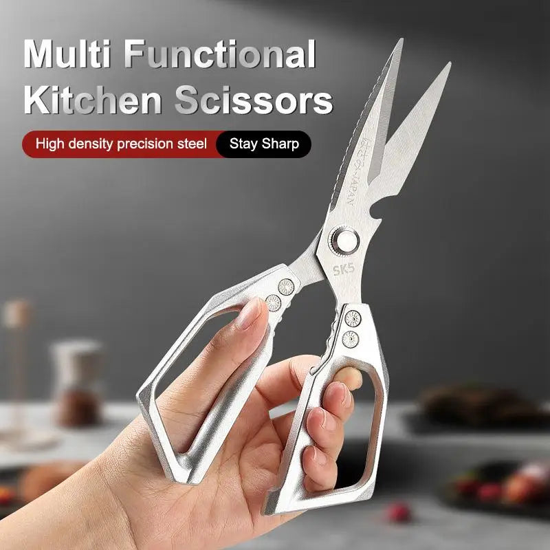 Heavy-Duty Stainless Steel Kitchen Scissors | Poultry Shears Kitchen Scissors QXL Default Title