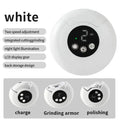 2-in-1 Electric Nail Clipper 360° Rotary Trimmer Kids & Adults Electric Nail Clipper QXL WHITE