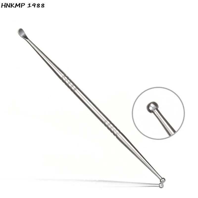 2-in-1 Steel Ear Pick & Auricular Acupressure Probe Tool Ear Care Tool QXL