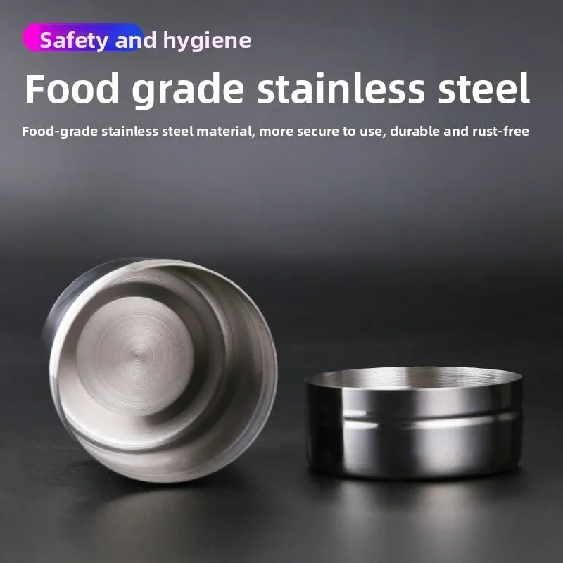 Stainless Steel Dredge Shaker | Fine Mesh Sugar & Cocoa Duster Baking Dredge Shaker QXL
