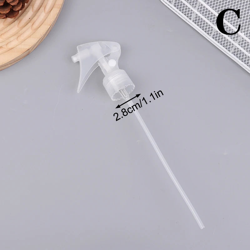 20/24/28mm Trigger Spray Nozzle with Dip Tube – Bottle Replacement Trigger Spray Nozzle QXL C M Transparent
