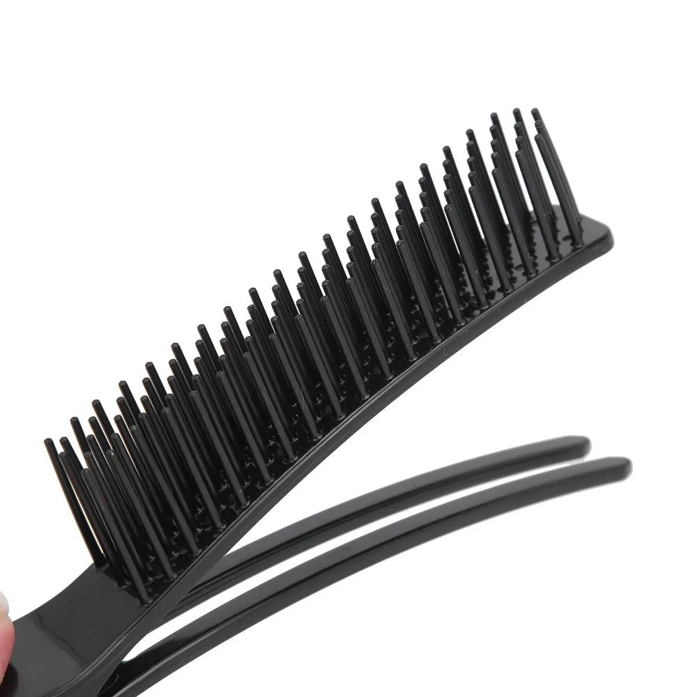 Black Long Hair Sectioning Clip | Anti-Slip Salon Clip Hair Sectioning Clip QXL