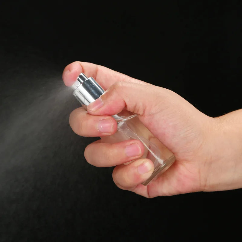 Clear Glass Refillable Atomizer Spray Bottle | 5ml–100ml Glass Atomizer Bottle QXL