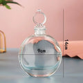 100ml Round Glass Bottle with Stopper | Perfume & Essential Oils Glass Perfume Bottle QXL 100ml