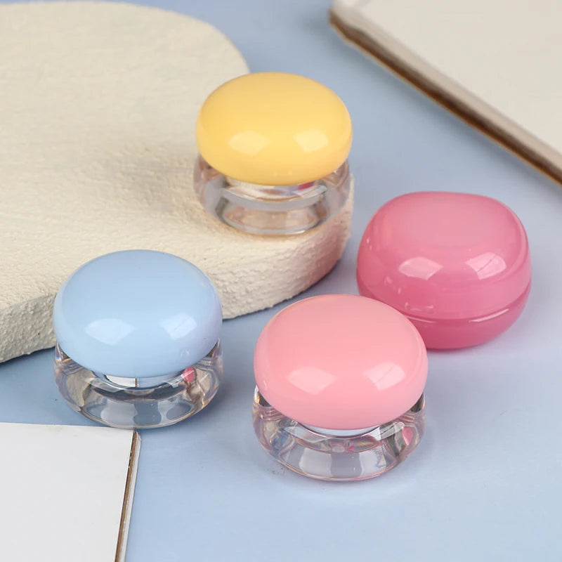 5g Empty Plastic Cosmetic Jar | Lip Balm Scrub Travel Container Cosmetic Jar QXL