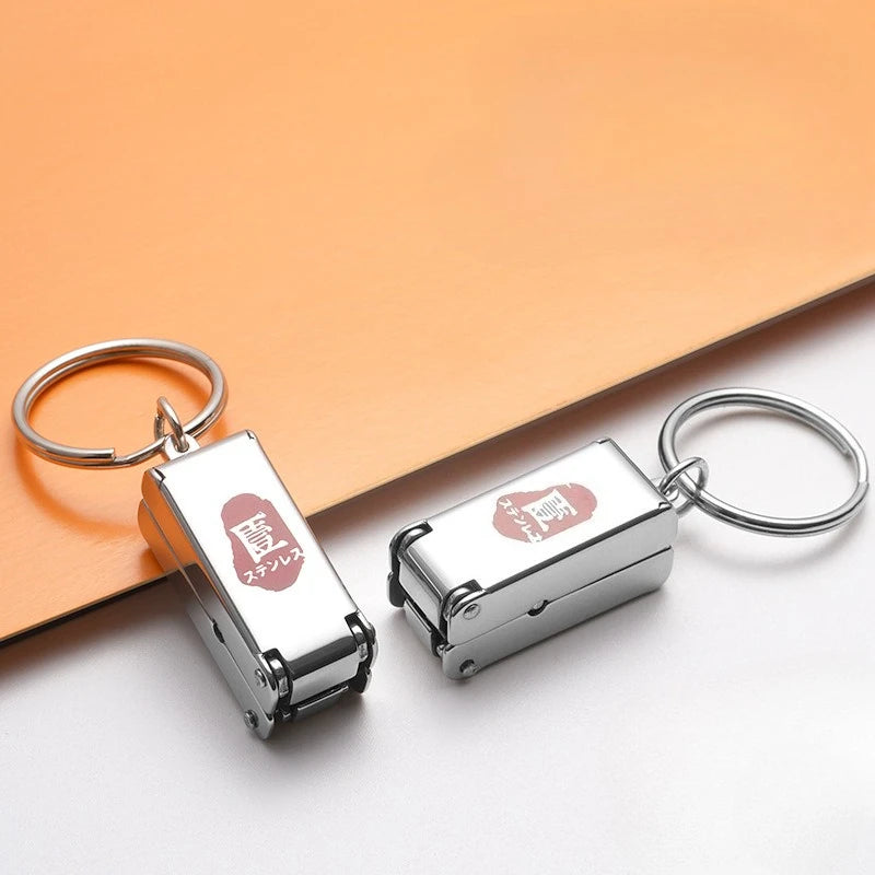 Japanese Folding Stainless Steel Nail Clipper | Mini & Portable Nail Clipper QXL