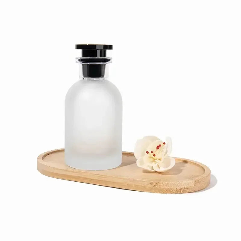 Frosted Glass Perfume Atomizer Bottle 30ml & 50ml Travel Spray Perfume Atomizer Bottle QXL