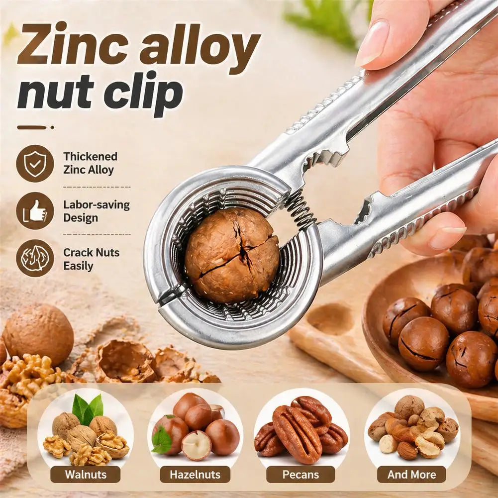 Zinc Alloy Nutcracker with Pick | Walnut Pecan Cracker Tool Nutcracker Tool QXL