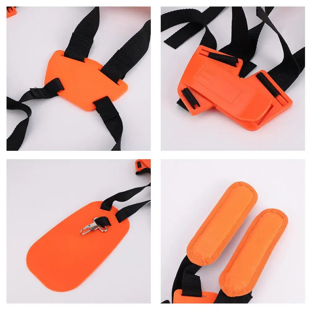 Double Shoulder Harness Strap for Brush Cutter & Grass Trimmer Garden Tool Harness QXL