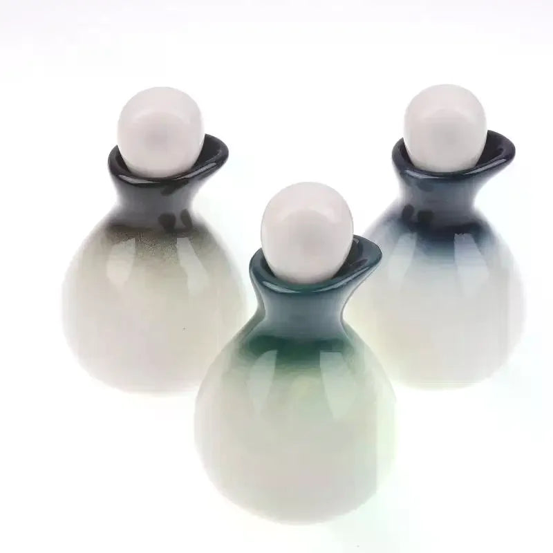 60ml Ceramic Essential Oil Bottle | Aromatherapy Jar Ceramic Essential Oil Bottle QXL