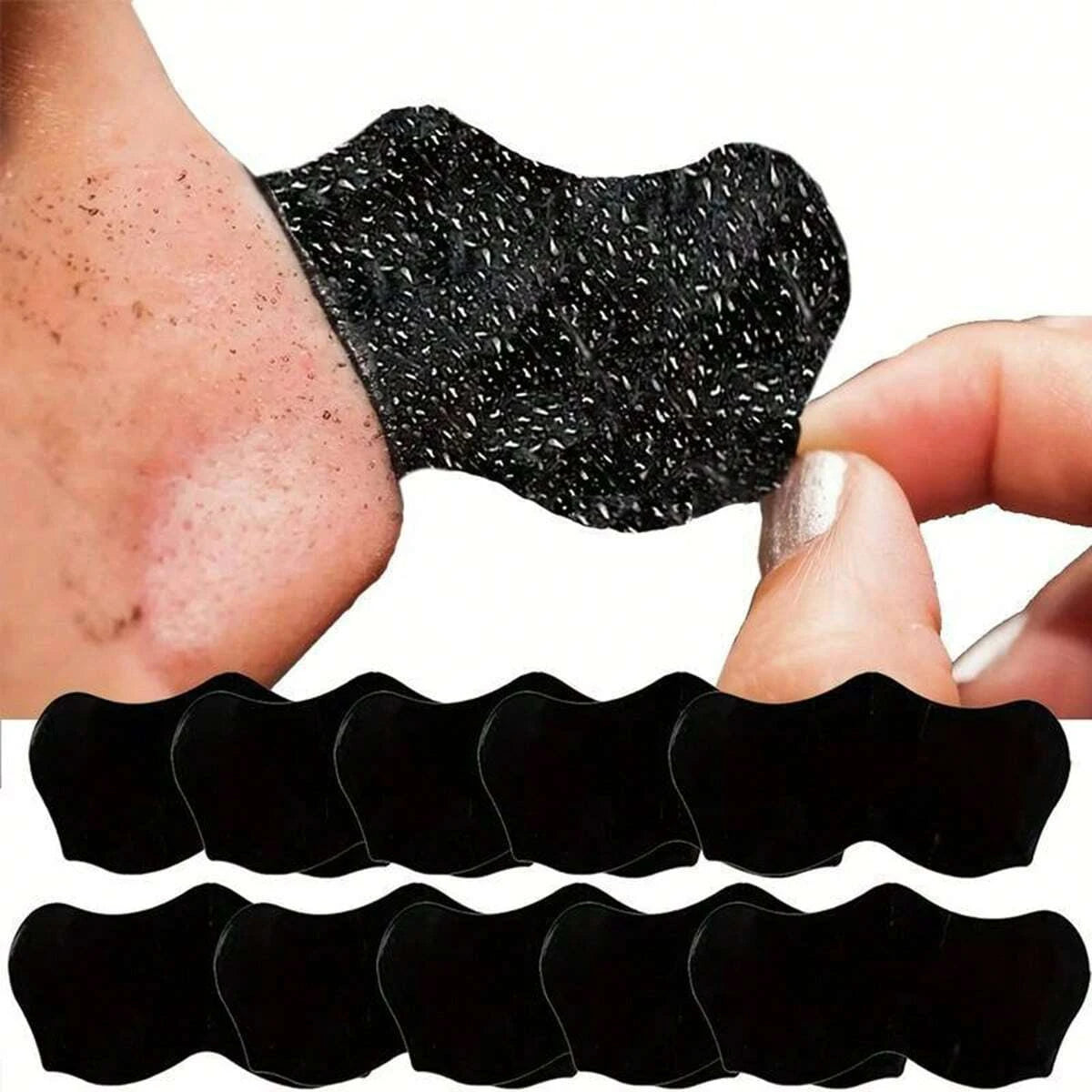 Blackhead Nose Strips | Deep Pore Cleansing Patch 10/50/100 Pc Blackhead Nose Strips QXL