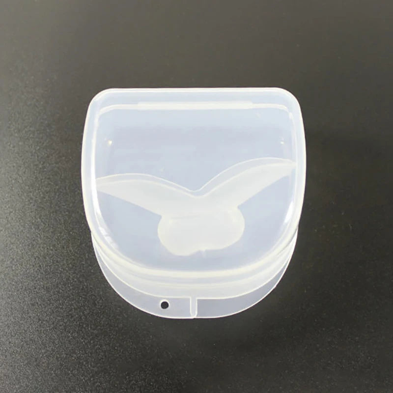 Silicone Anti-Snoring Tongue Retaining Mouthpiece Device Anti-Snoring Mouthpiece QXL