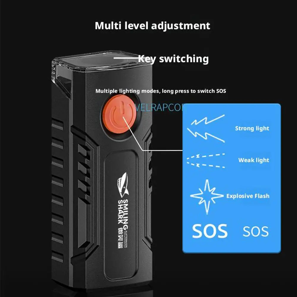 USB Rechargeable Bike Light | IPX5 Waterproof 4 Modes MTB Bicycle Flashlight QXL