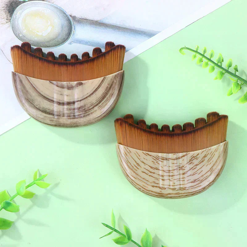 Facial Contour Lymphatic Drainage Brush | Jawline Sculpting Facial Contour Brush QXL