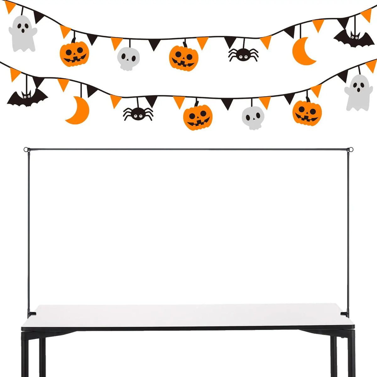 Adjustable Table Arch Stand with Clamps | Balloon & Event Rack Event Decoration Stand QXL
