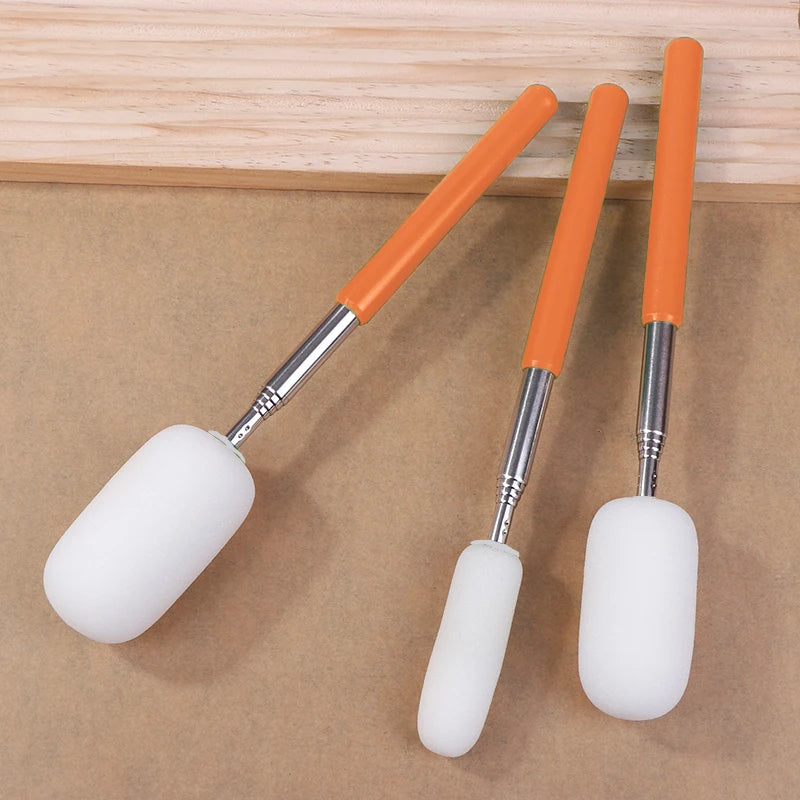 Telescopic Pottery Sponge Stick | Ceramic Throwing Tool Pottery Sponge Tool QXL