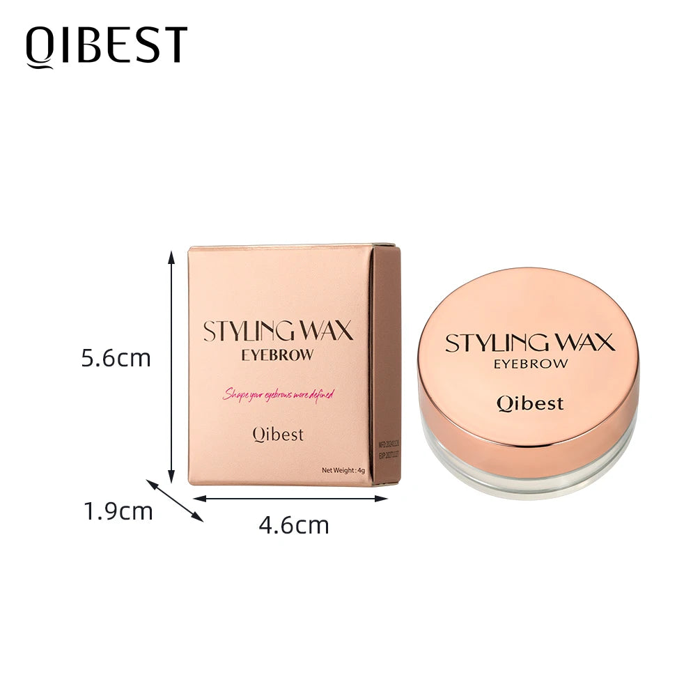 QiBest Transparent Eyebrow Gel Wax – Waterproof Brow Styler Eyebrow Styling Gel QXL