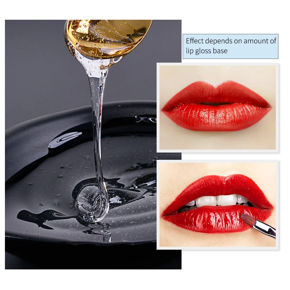 200ml DIY Matte Lip Gloss Base Gel – Clear & Moisturizing Lip Gloss Base QXL